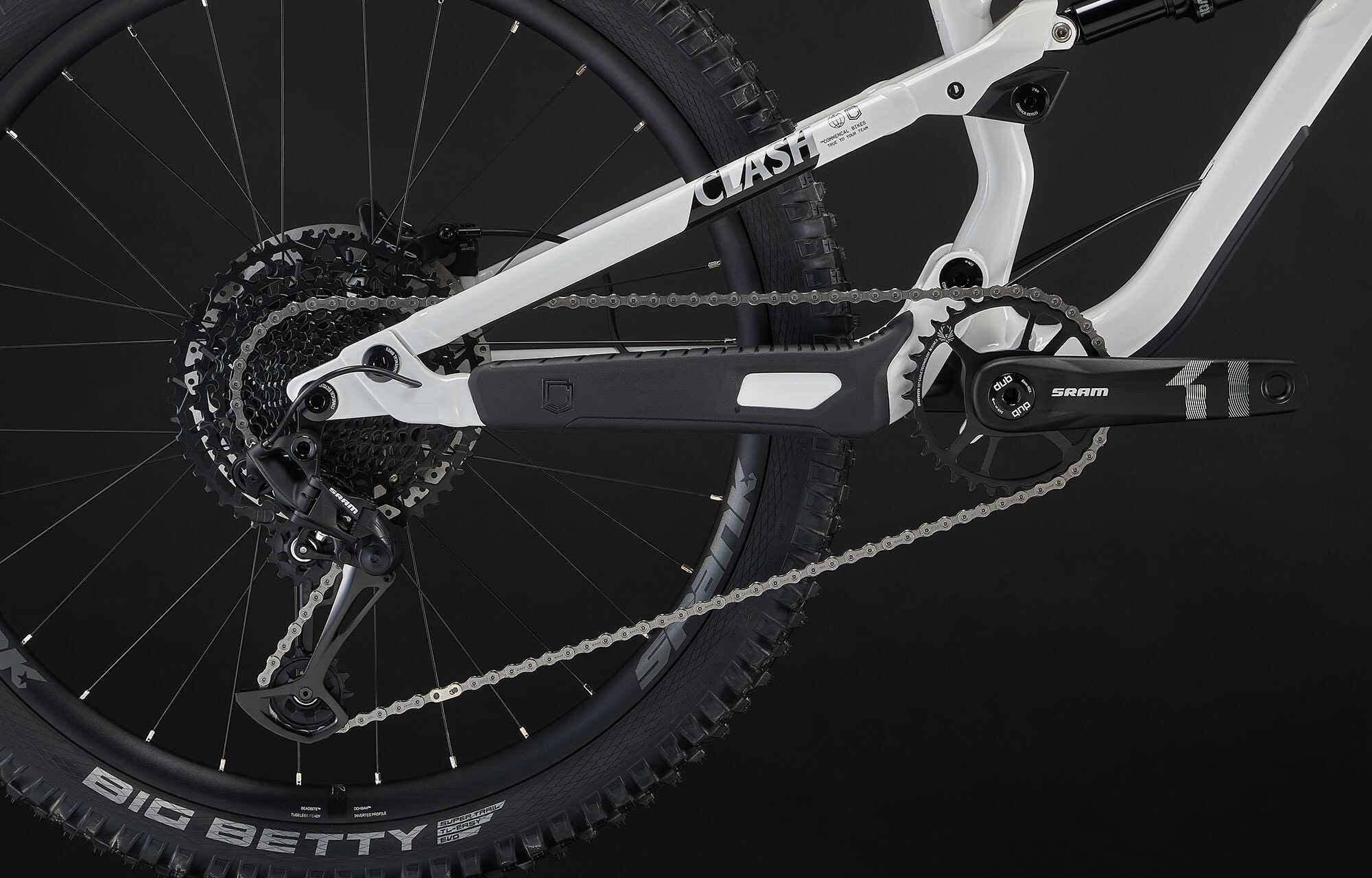 COMMENCAL CLASH XS PURE WHITE image large number 5