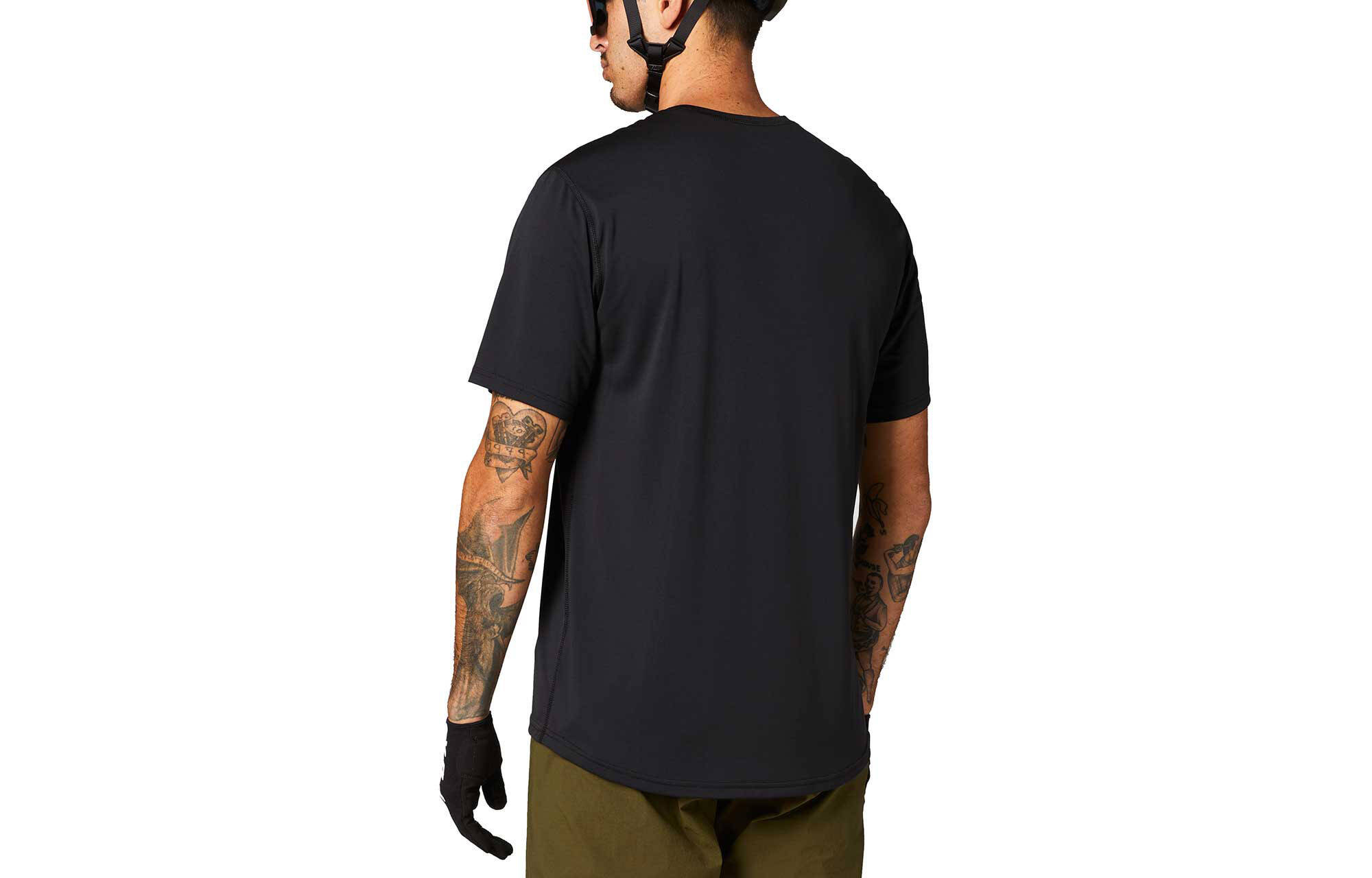 MAILLOT MANGAS CORTAS FOX RANGER BLOCK BLACK image large number 0