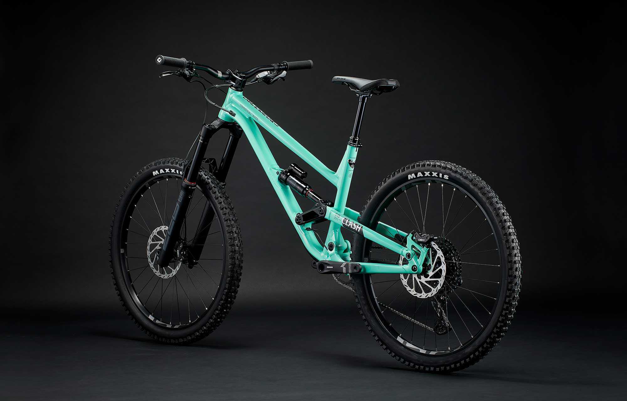 COMMENCAL CLASH RIDE EMERALD GREEN ROCKSHOX image large number 2