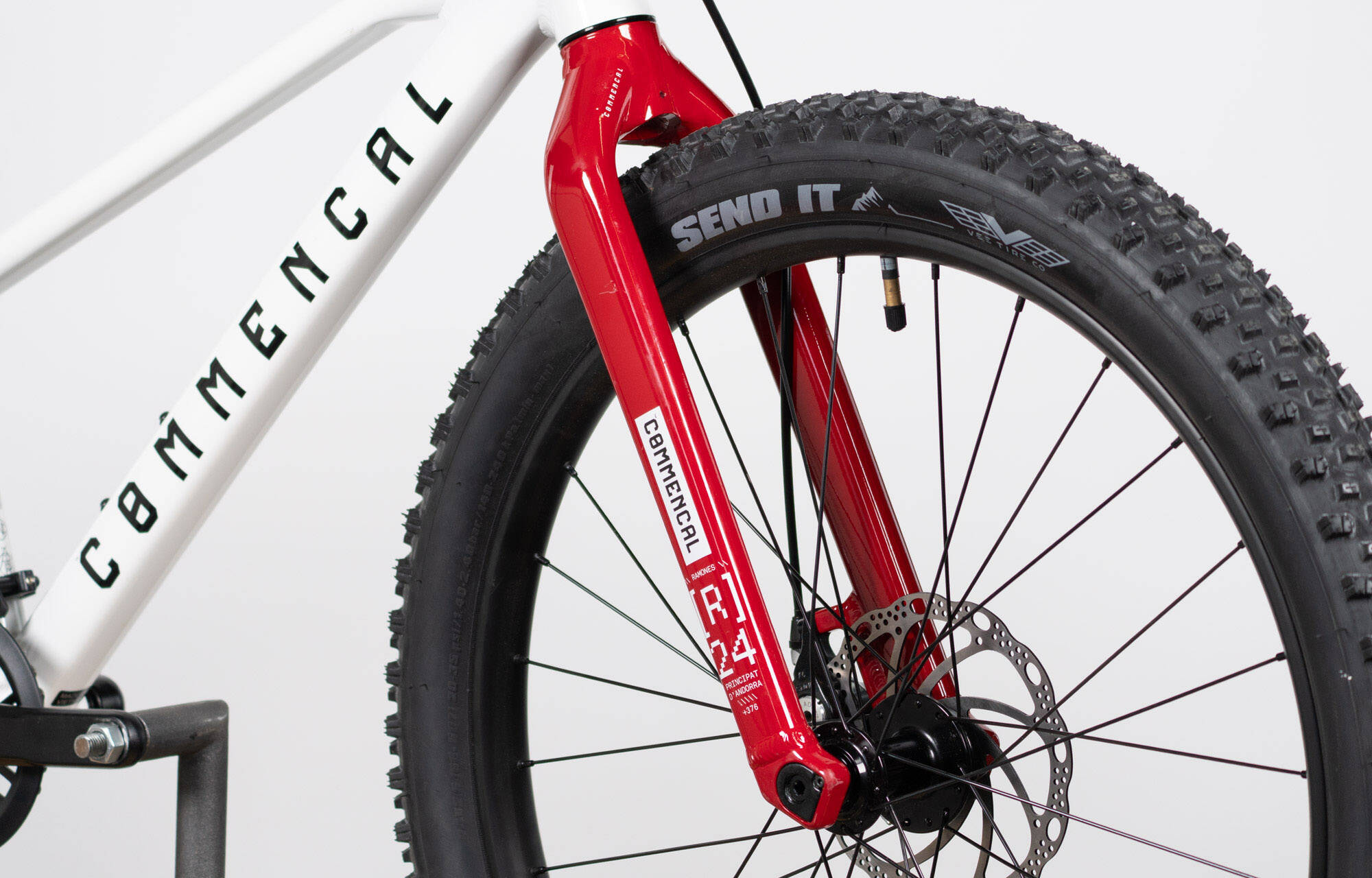 COMMENCAL RAMONES 24 WHITE - (25172300) image large number 4