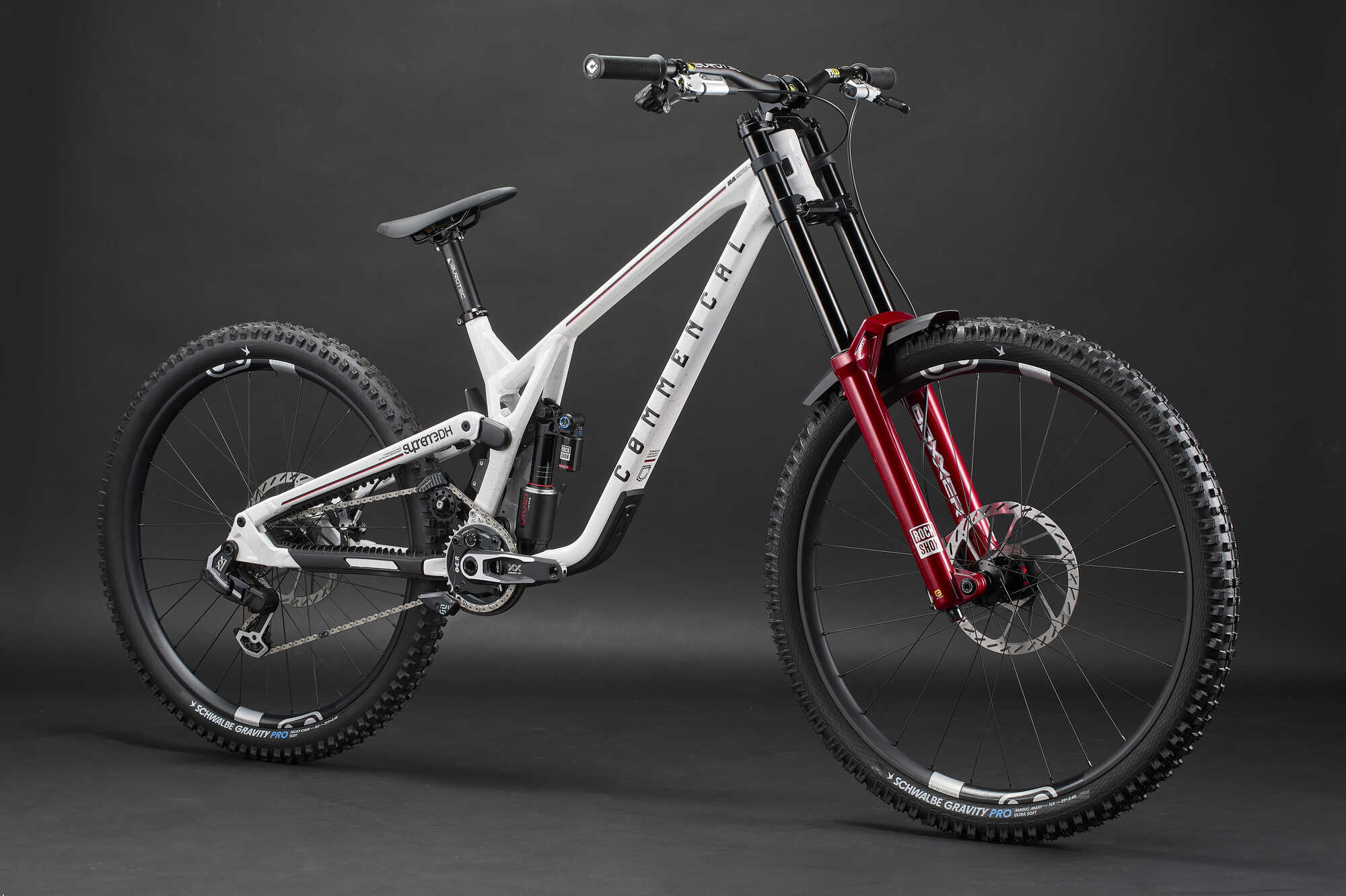 COMMENCAL SUPREME DH V5.2 TEAM REPLICA ADDICTION WHITE 2027 image large number 1