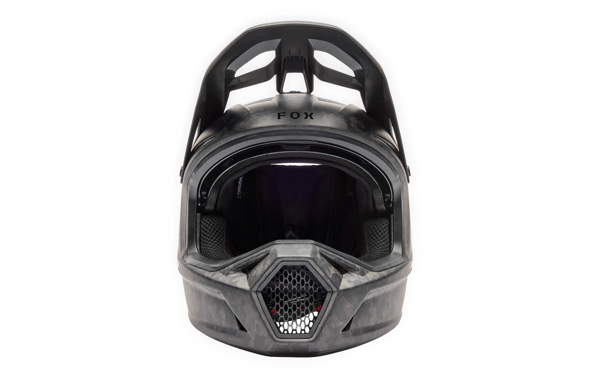 CASCO FOX RAMPAGE RS NERO OPACO image large number 1