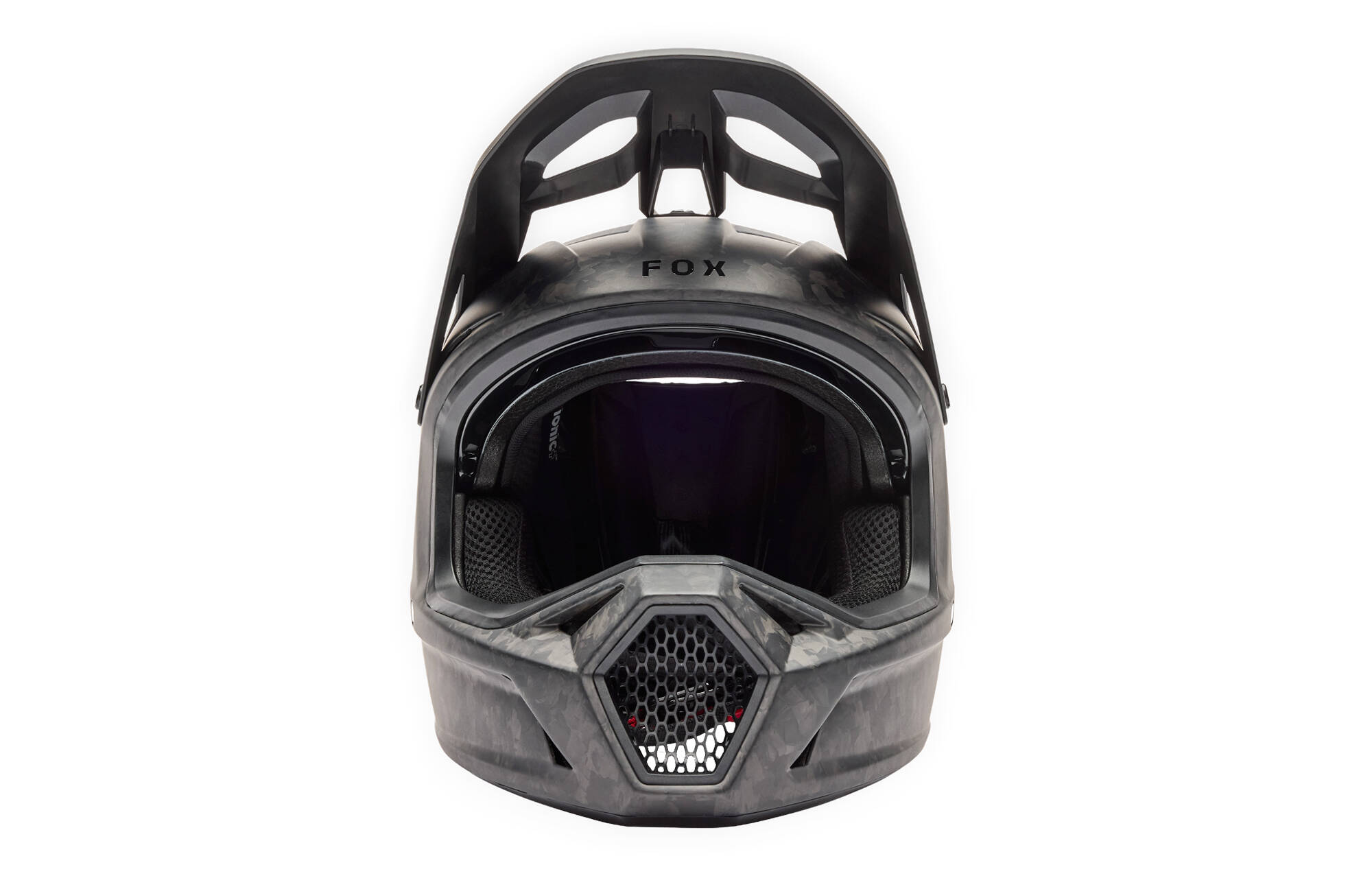 FOX RAMPAGE RS MAT BLACK HELMET image large number 1