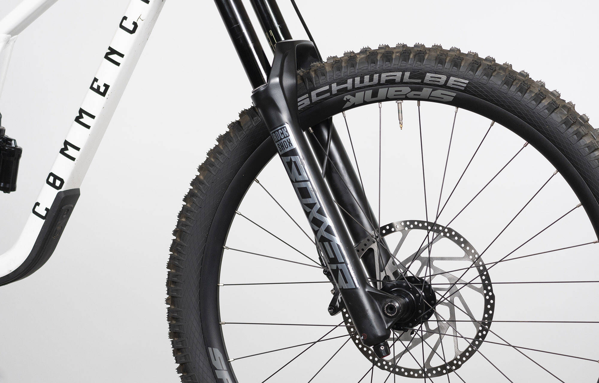 COMMENCAL SUPREME DH V5 XS PURE WHITE - XS (22173300) image large number 3