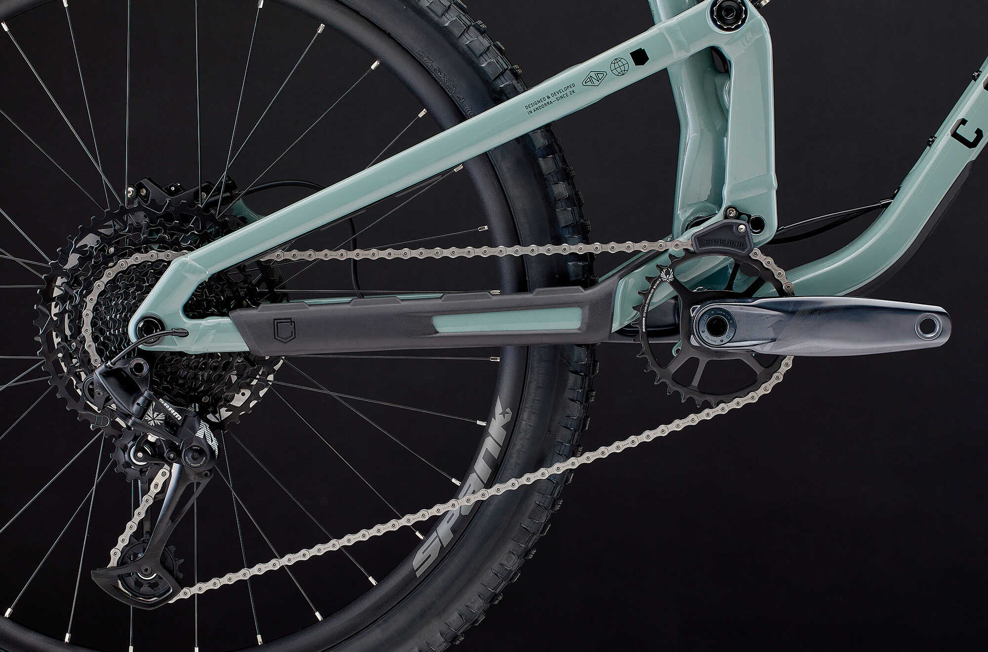 COMMENCAL META SX V5 RIDE PYRITE GREY image large number 5
