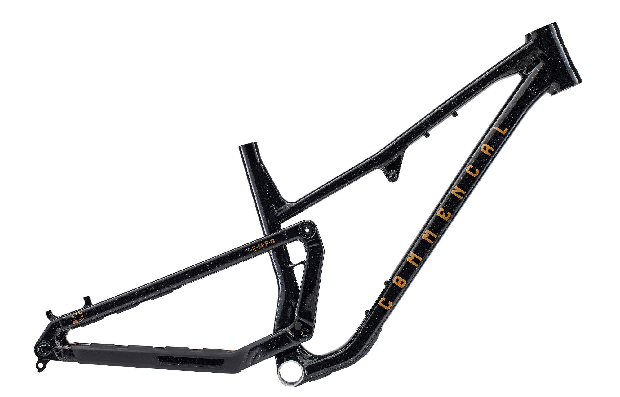 CUADRO COMMENCAL T.E.M.P.O. GLITTERY BLACK image cover number 0