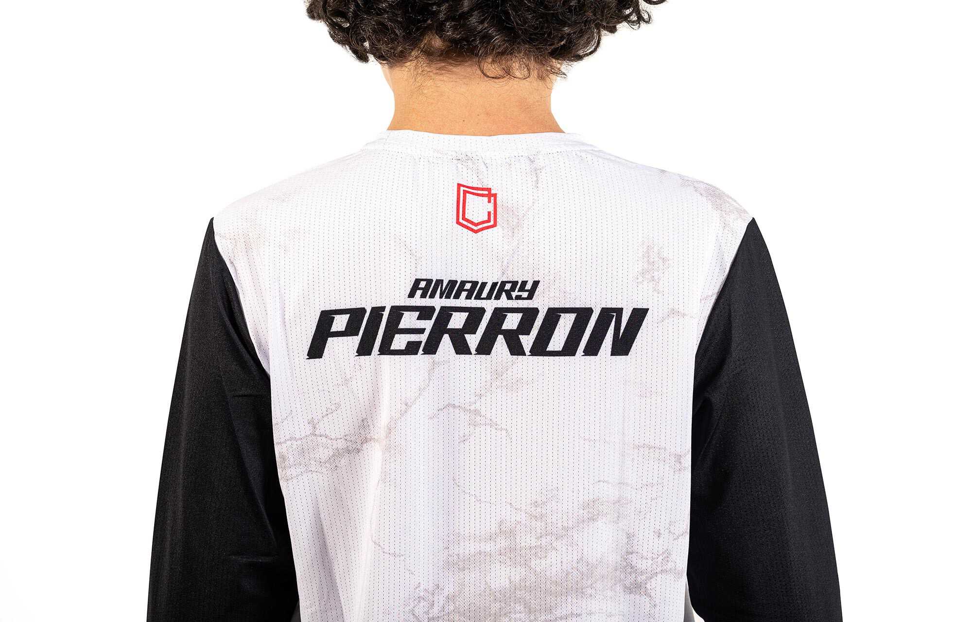 MAILLOT KID COMMENCAL AMAURY WHITE image large number 2
