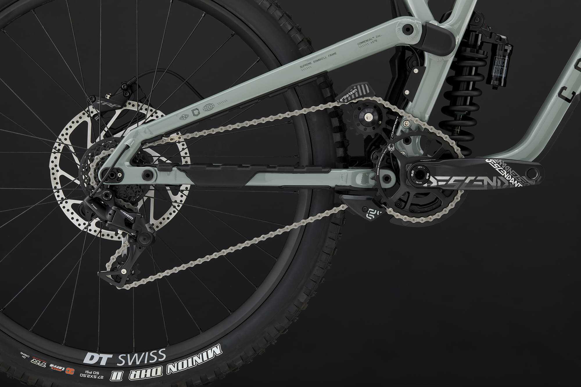 COMMENCAL SUPREME DH V5 RIDE PYRITE GREY 2026 image large number 5
