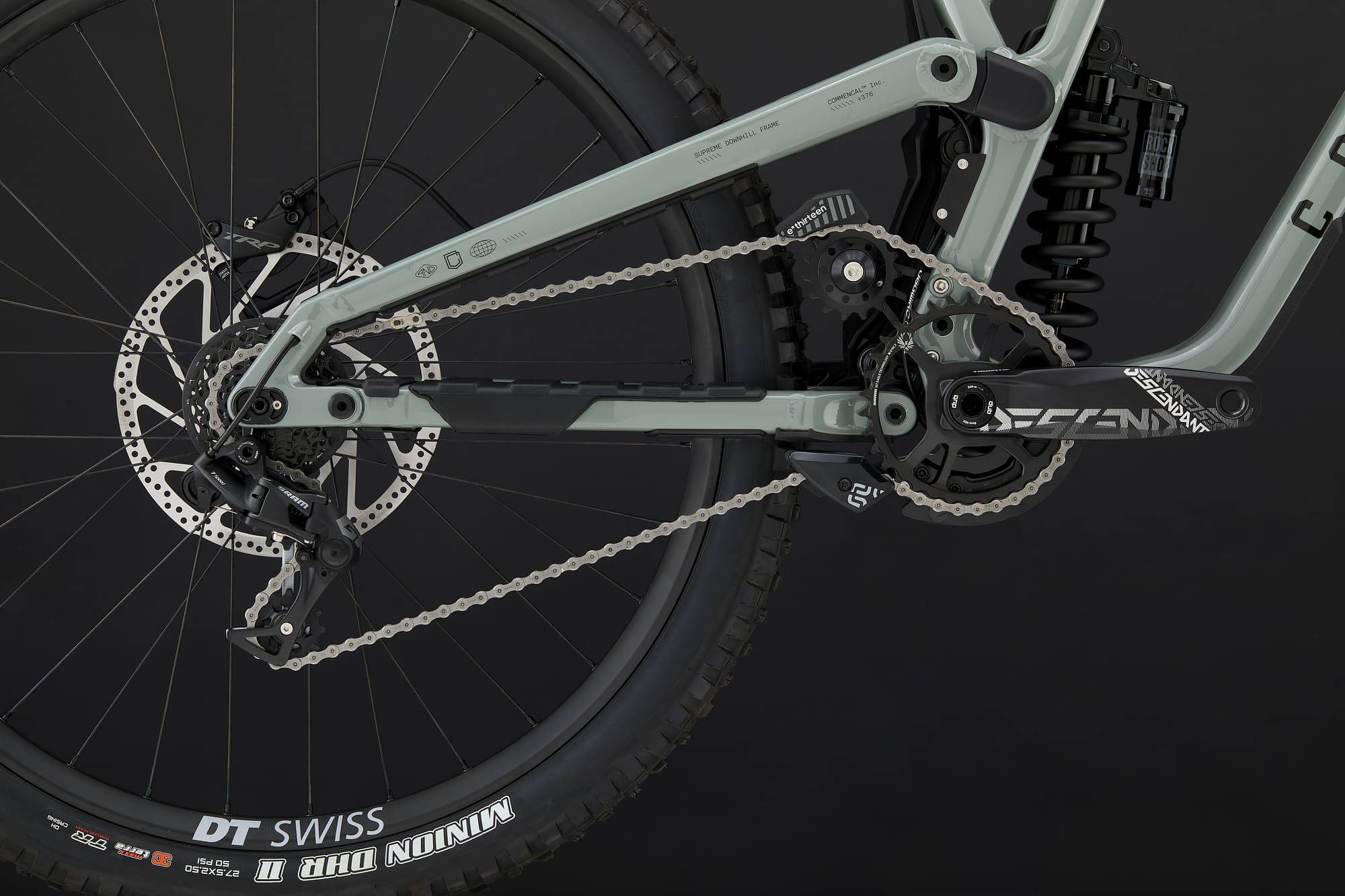 COMMENCAL SUPREME DH V5 RIDE PYRITE GREY 2026 image large number 5
