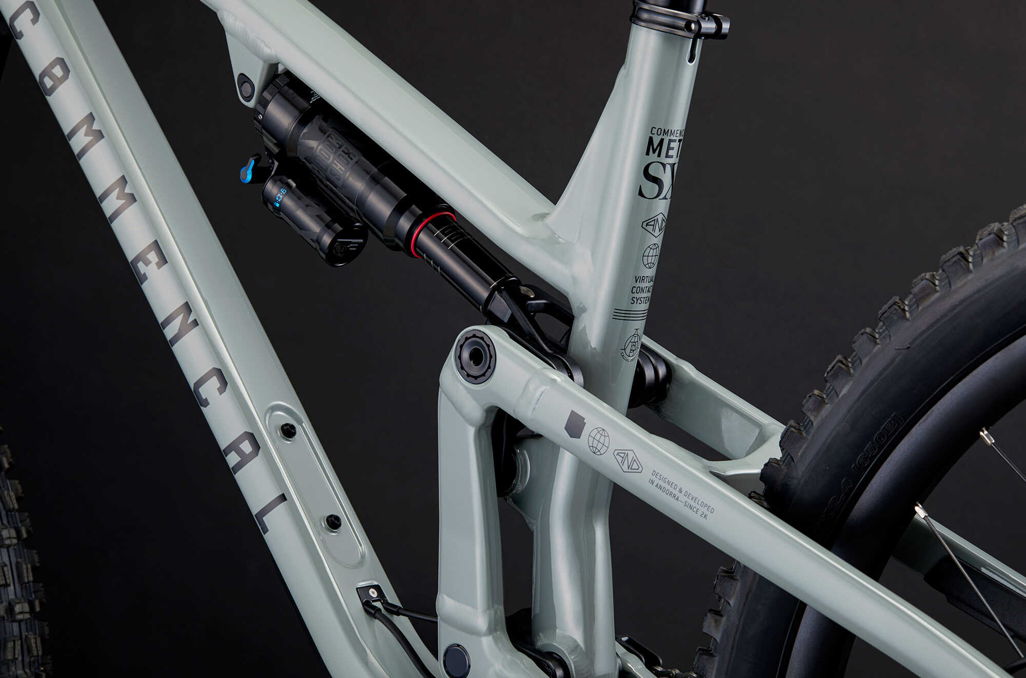 COMMENCAL META SX V5 RIDE PYRITE GREY image large number 7