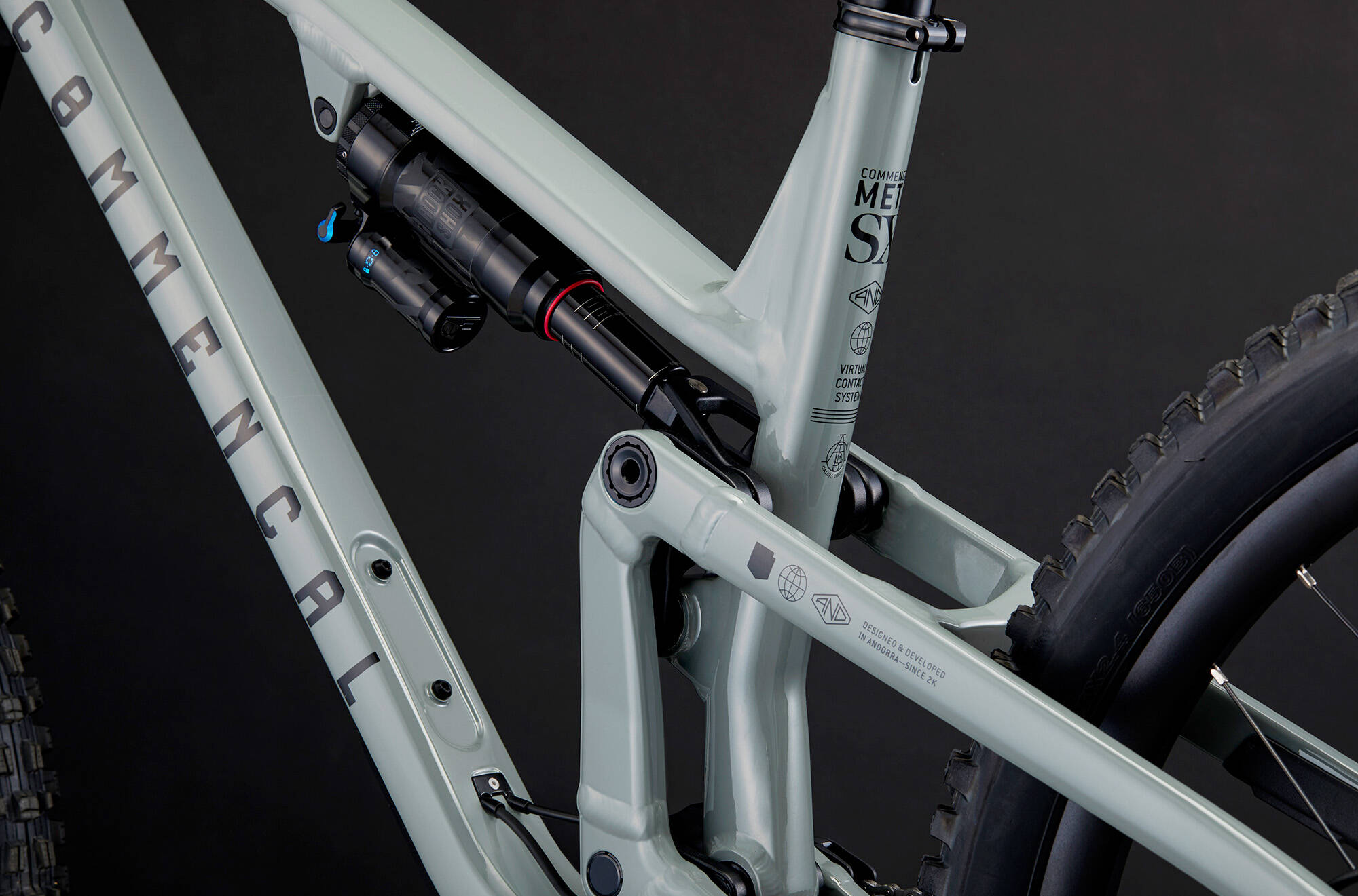 COMMENCAL META SX V5 RIDE PYRITE GREY image large number 7