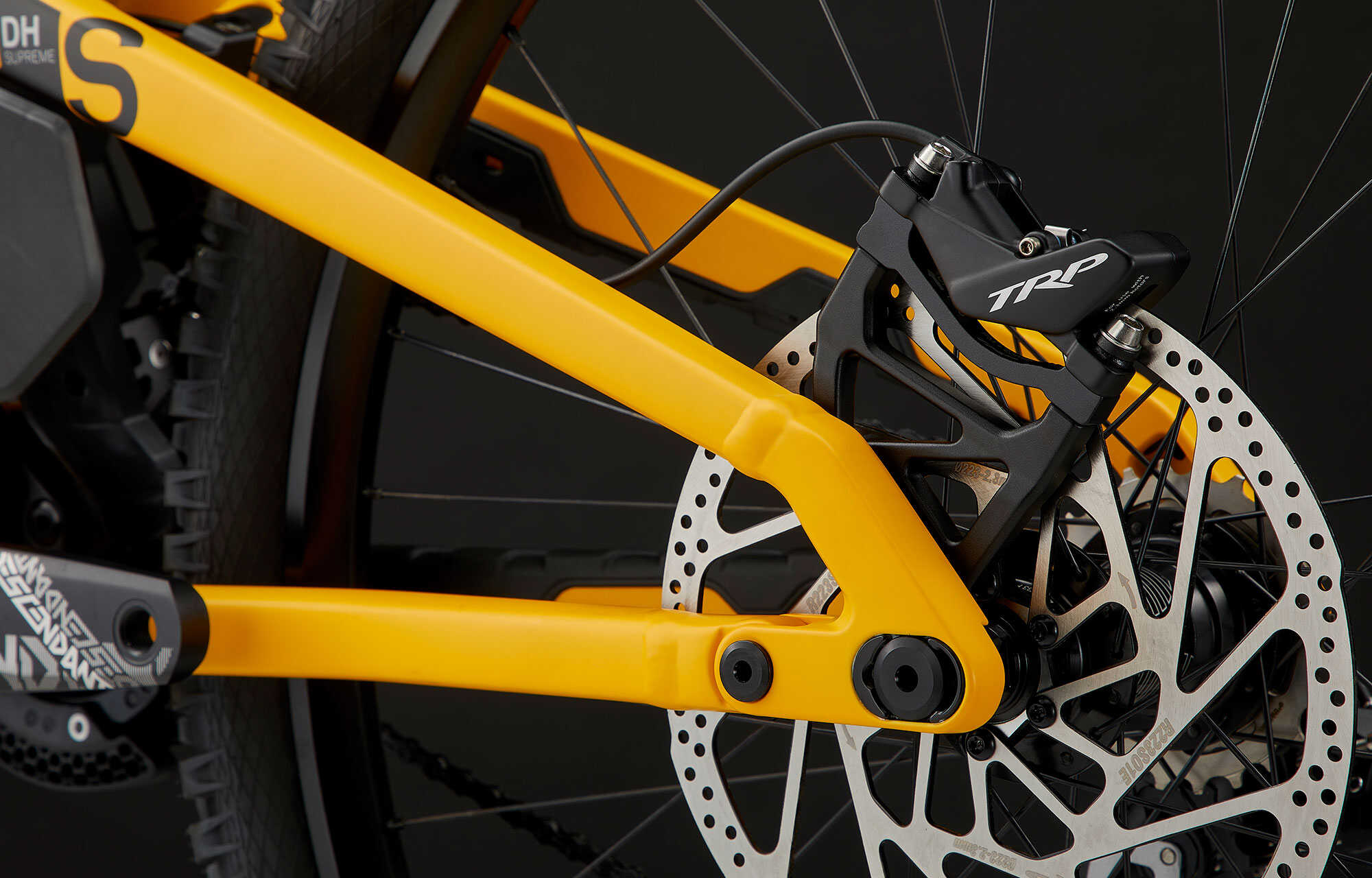 COMMENCAL SUPREME DH V5 OHLINS EDITION YELLOW image large number 7