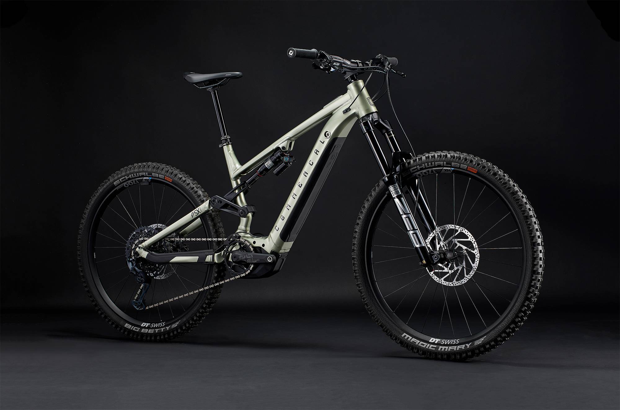 COMMENCAL META POWER SX BOSCH RACE 70&acute;S GREEN image large number 1