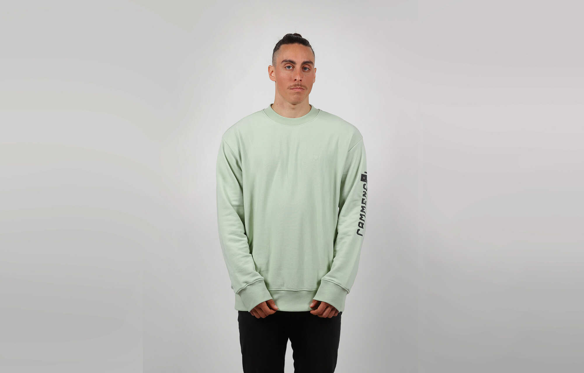 COMMENCAL LOOSE FIT CREWNECK VERDIGRIS image cover number 0