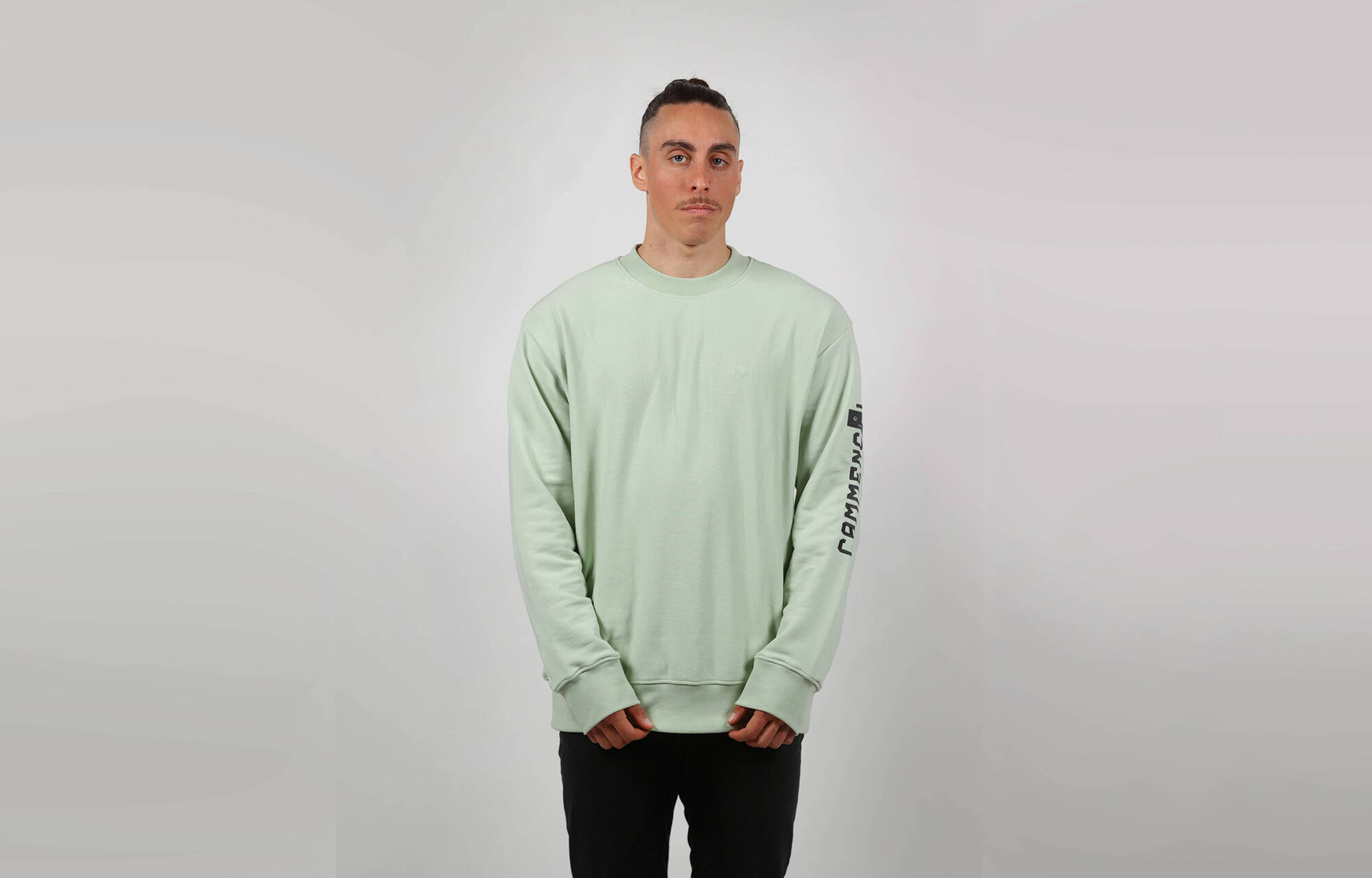 CREWNECK COMMENCAL LOOSE FIT VERDIGRIS image cover number 0