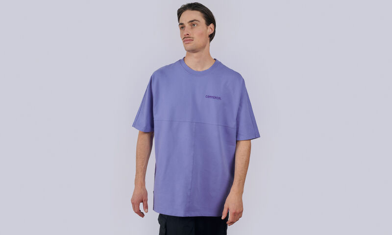 COMMENCAL T-SHIRT LOOSE FIT T-SHIRT NEO PURPLE