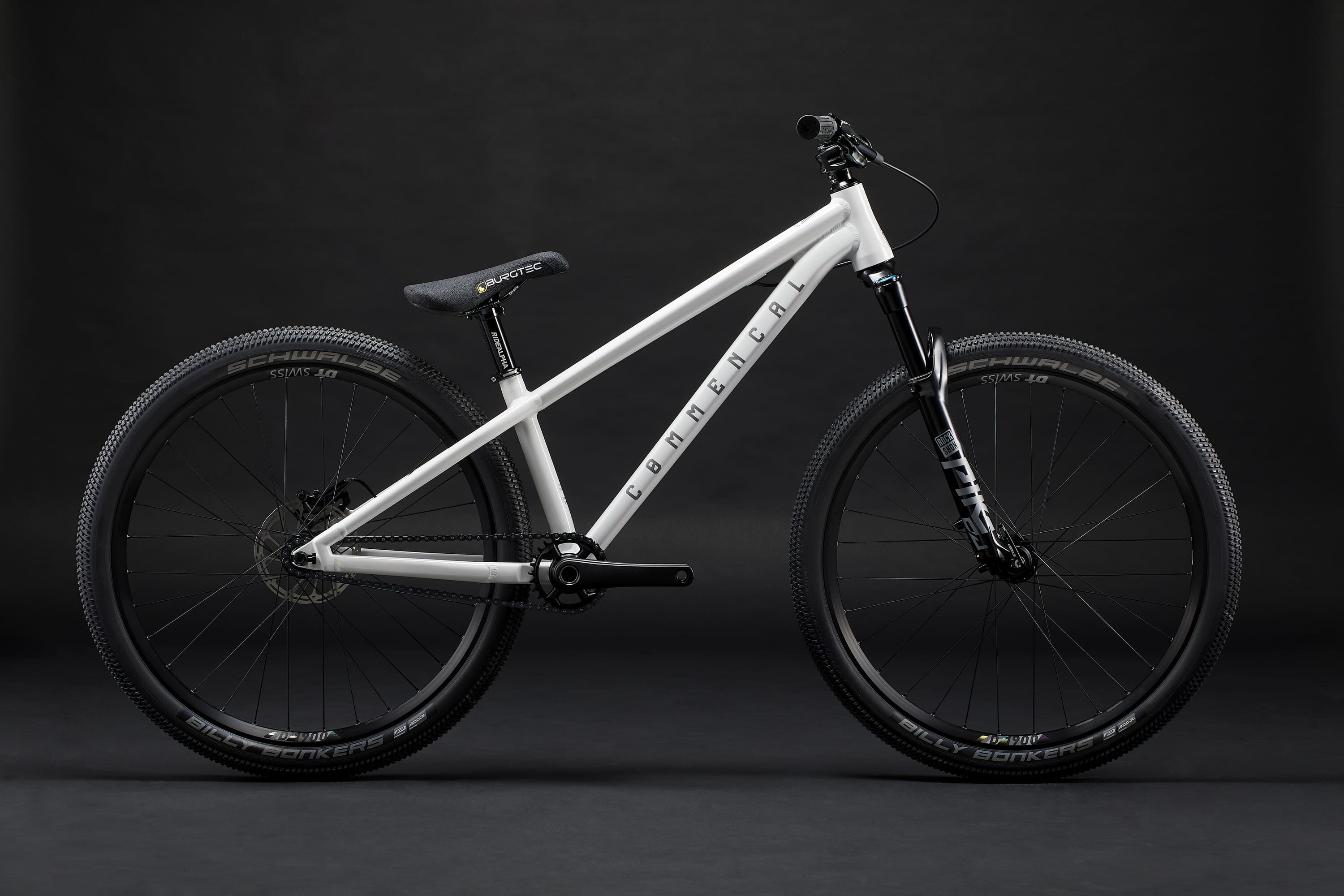 dirt jump bike, pump track bicycle, high-performance hardtail bike