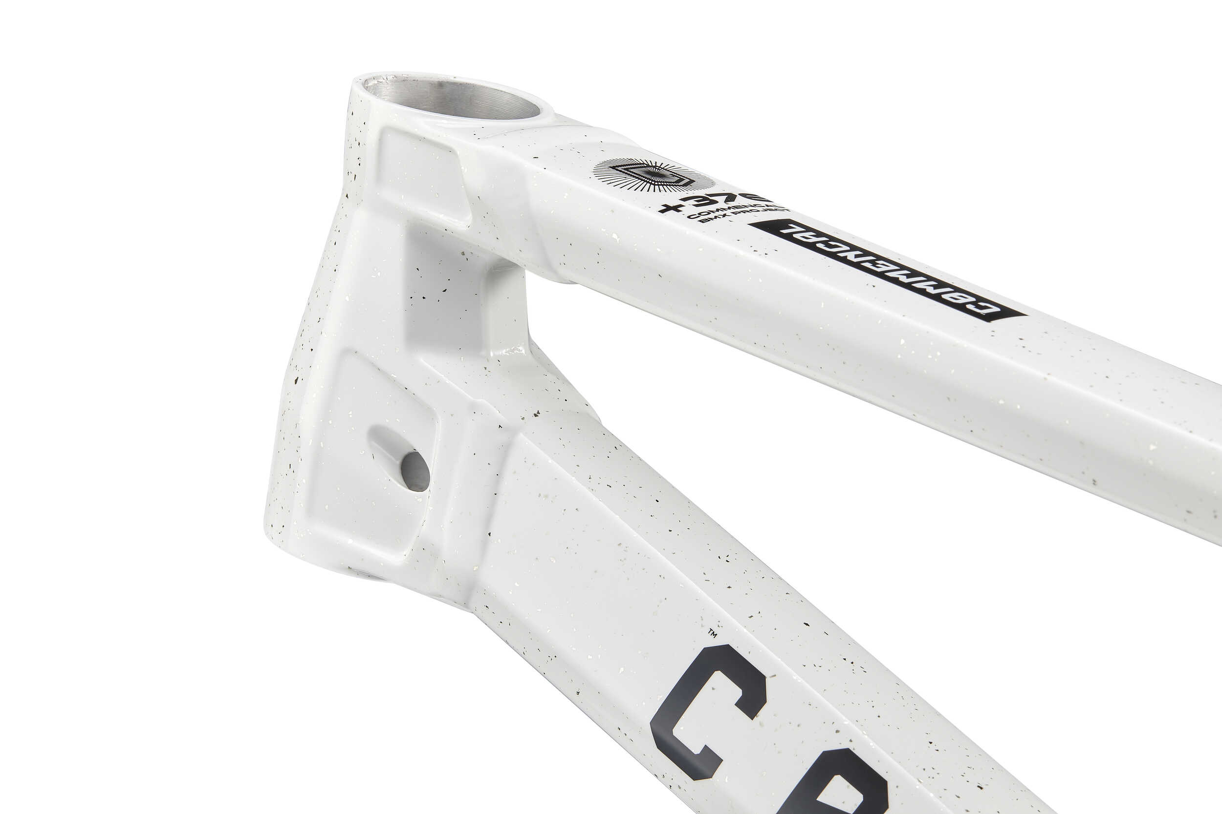 FRAME COMMENCAL BMX V1 GLITTERY WHITE image large number 6