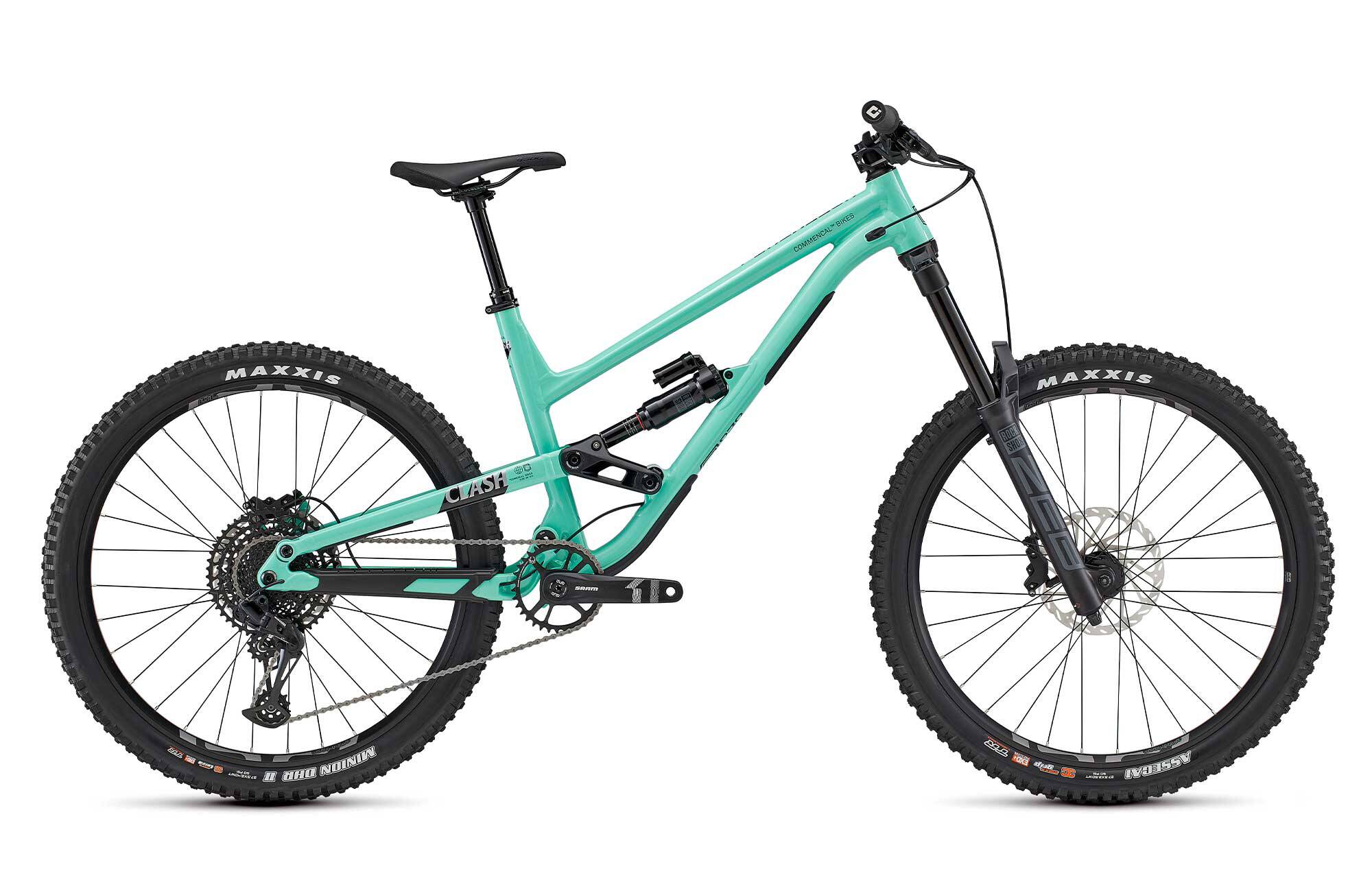 COMMENCAL CLASH RIDE EMERALD GREEN ROCKSHOX image number null