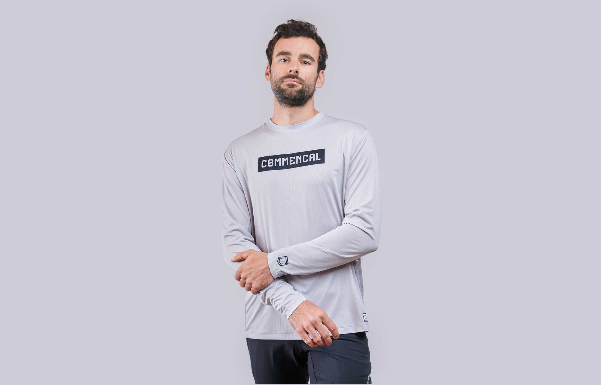 COMMENCAL LANGARM TRIKOT LIGHTECH CORPORATE GREY image cover number 0