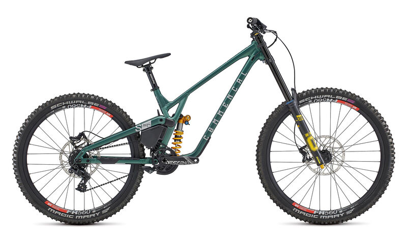 COMMENCAL SUPREME DH V5 OHLINS EDITION METALLIC GREEN