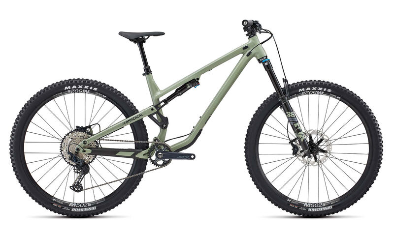 COMMENCAL META TR V4 ESSENTIAL HERITAGE GREEN