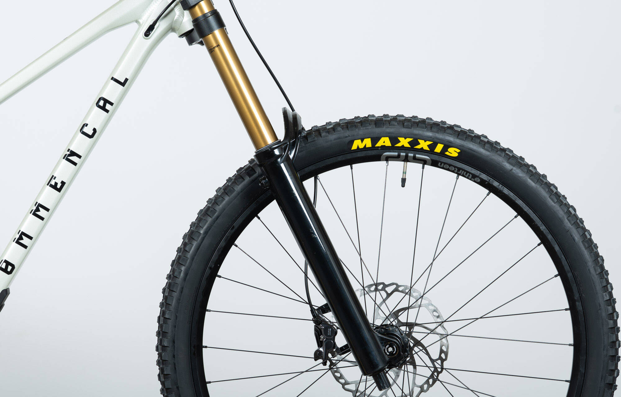 COMMENCAL SUPREME DH V5 SIGNATURE COIL CLEAR SILVER - L (22150303) image large number 1