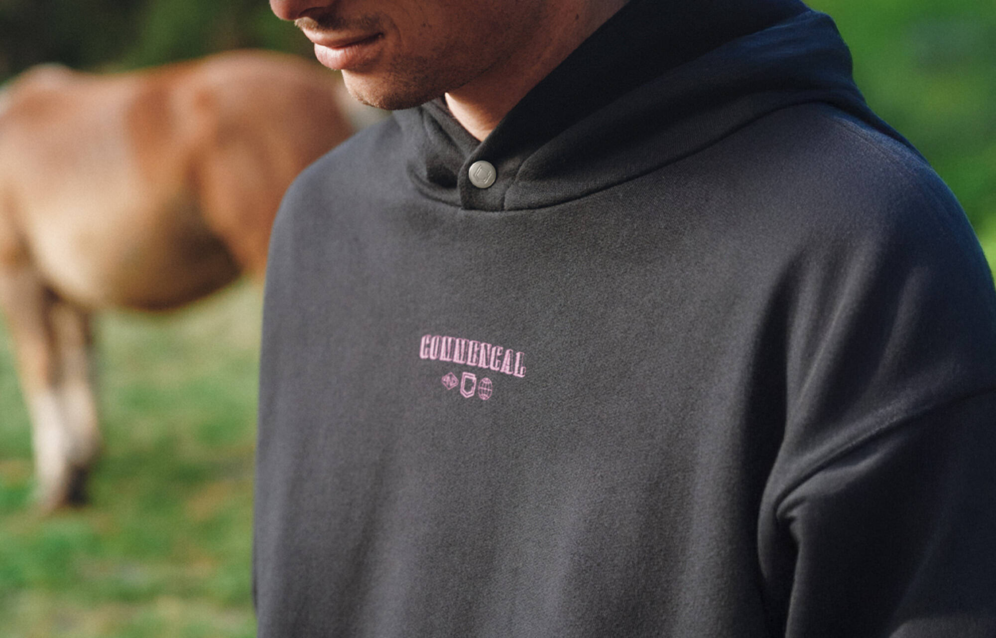 SUDADERA COMMENCAL CIRCLE BLACK image large number 3