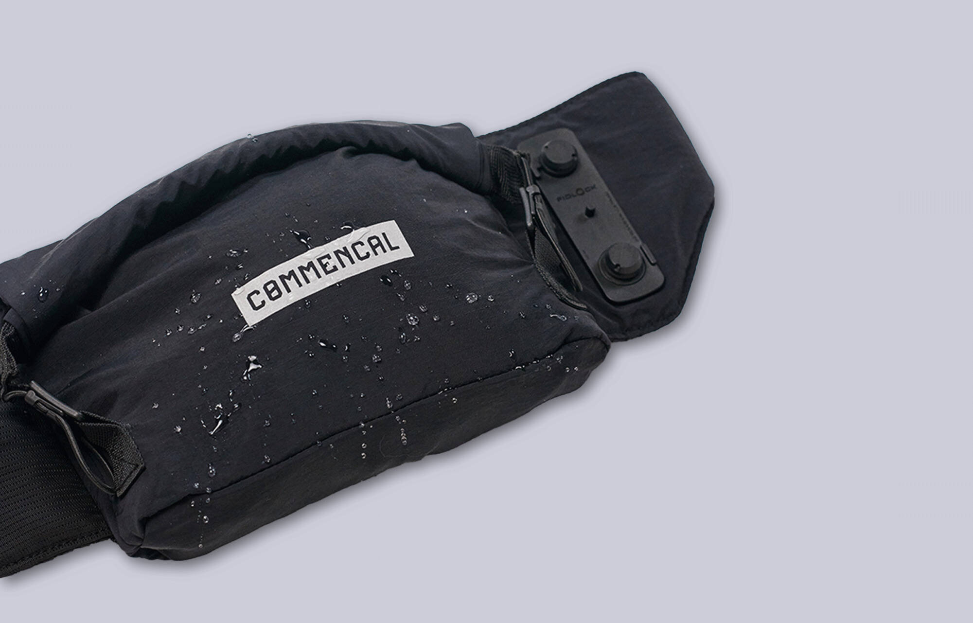 HIP PACK LIGHTECH COMMENCAL BLACK 3L image large number 4