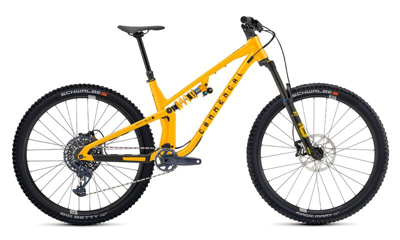 COMMENCAL META V5 OHLINS EDITION YELLOW MOTO STYLE