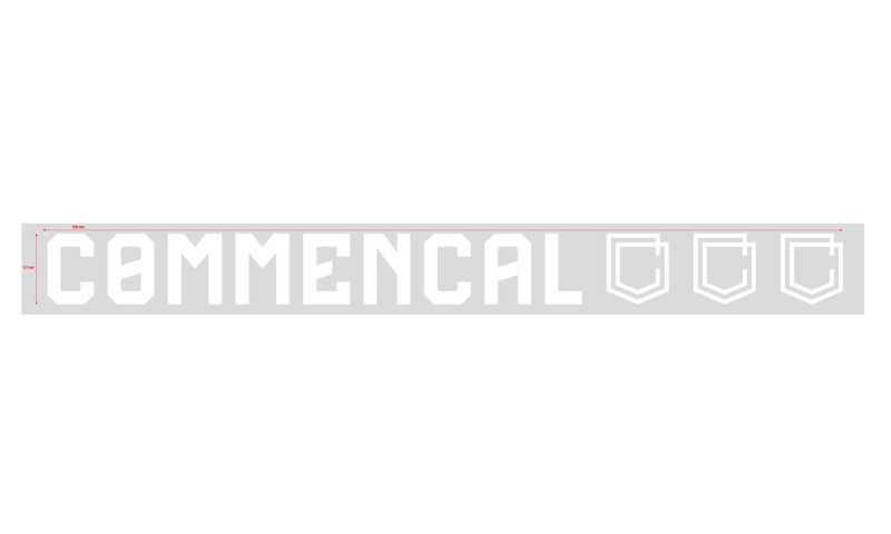 STICKER COMMENCAL WHITE GRAND COLLAGE INTERIEUR