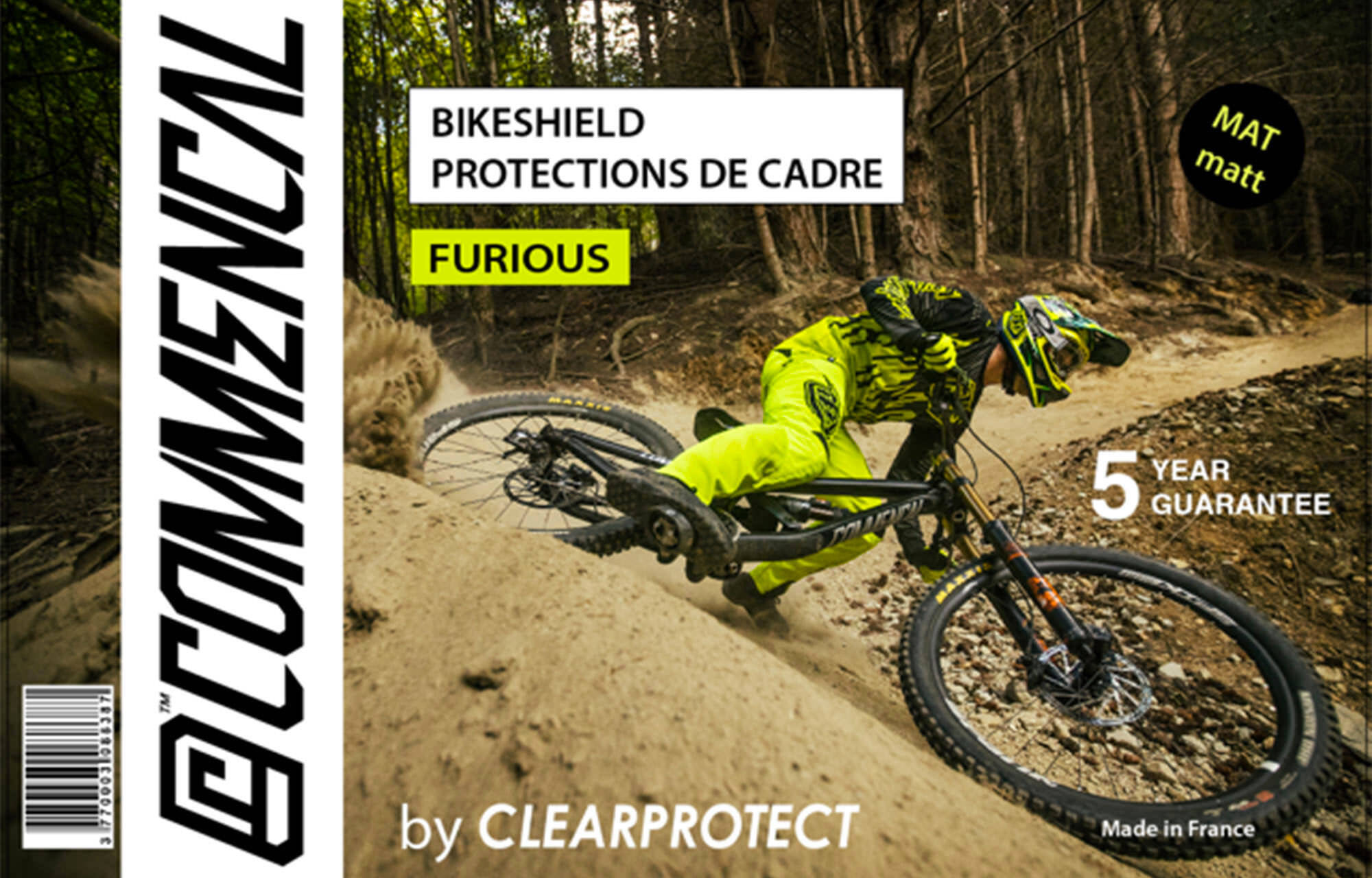 PROTECTION DE CADRE CLEARPROTECT CLASH & FURIOUS MAT image large number 0