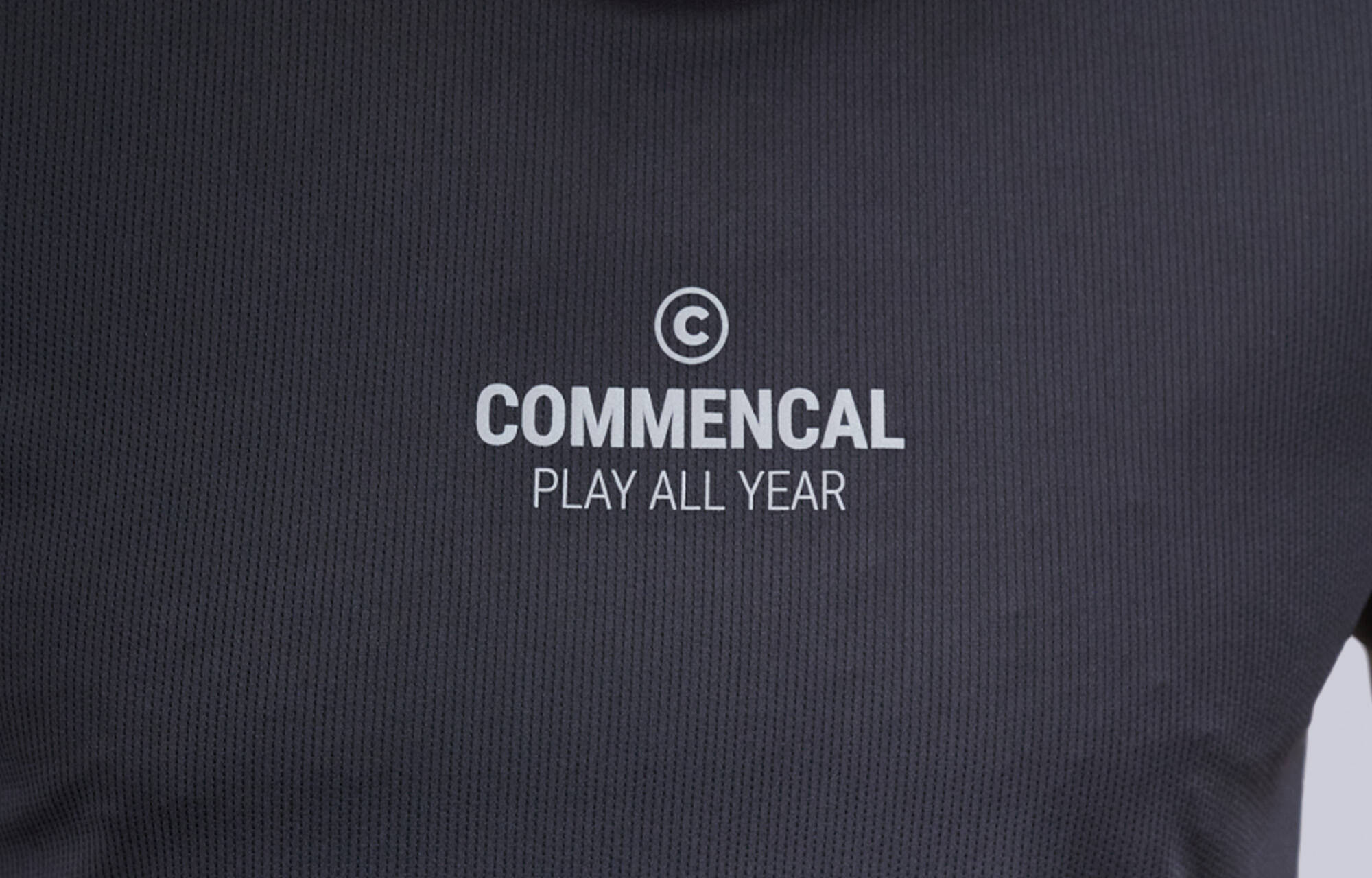 COMMENCAL LIGHTECH SHORT SLEEVE JERSEY REFLECTIVE SILVER BLACK image large number 1