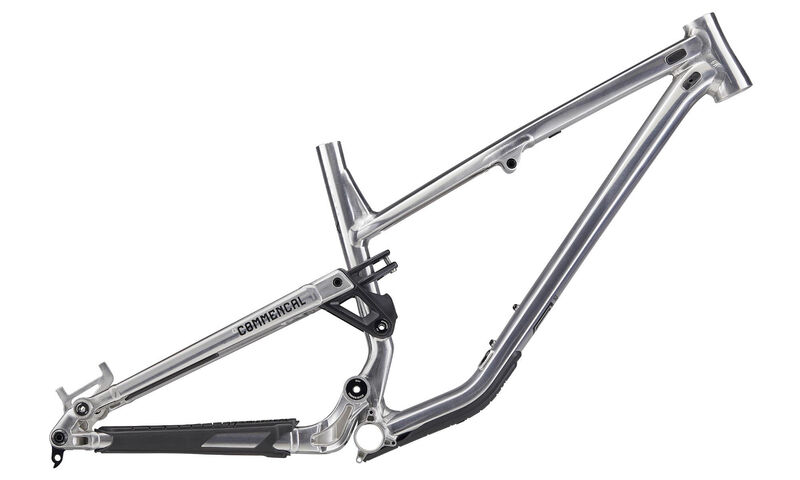 CADRE COMMENCAL META SX V4 HIGH POLISHED