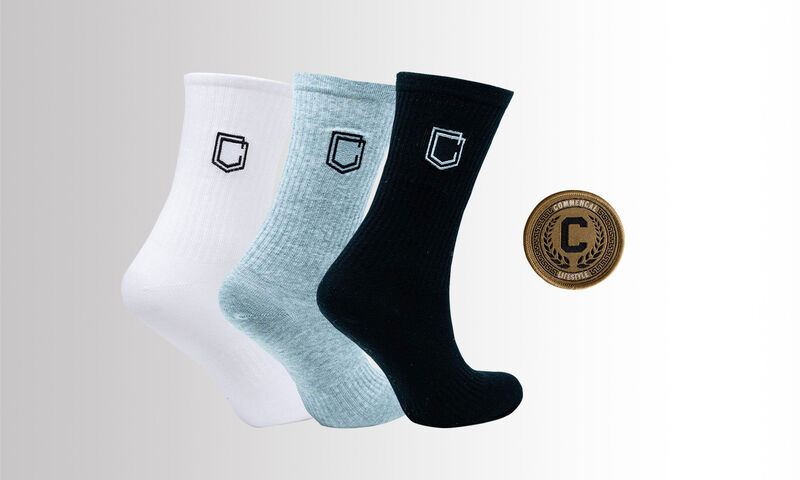 PACK CHAUSSETTES CUSHION COMMENCAL