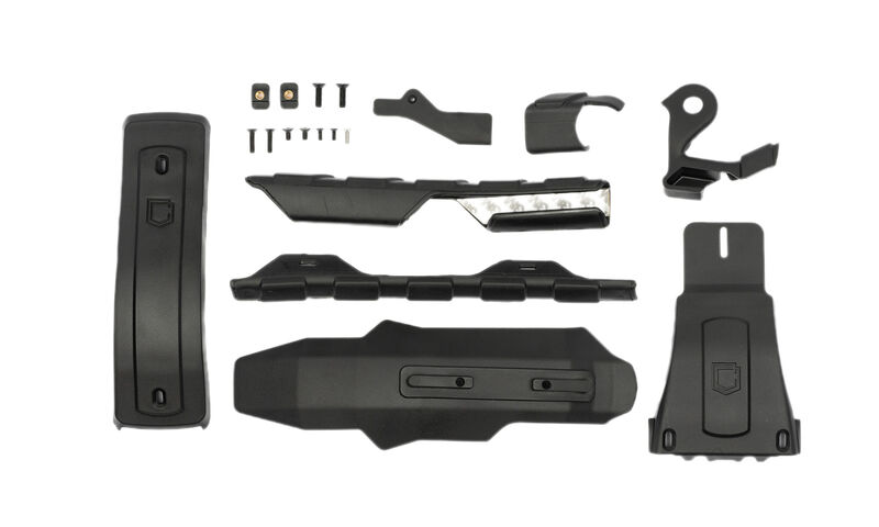 KIT DE PROTECCIONES PL&Aacute;STICAS SUPREME DH V5