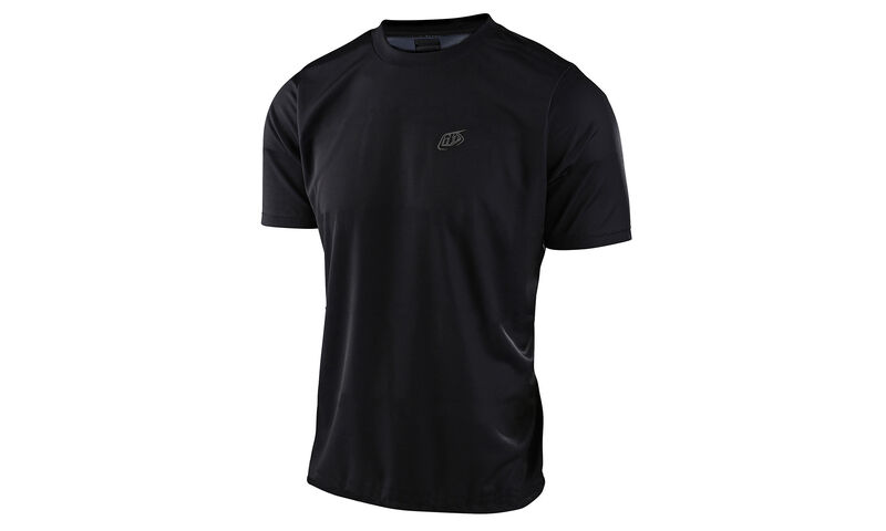 MAGLIA A MANICHE CORTE TROY LEE DESIGNS FLOWLINE - BLACK