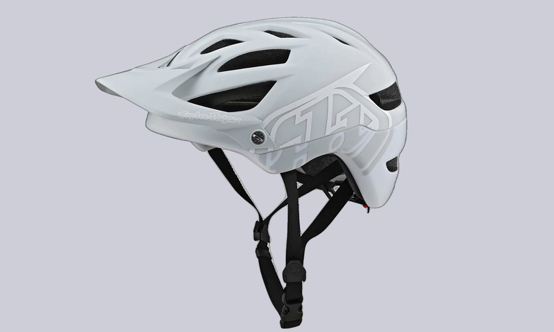 CASCO TROY LEE DESIGNS A1 MIPS - CLASSIC GREY/WHITE