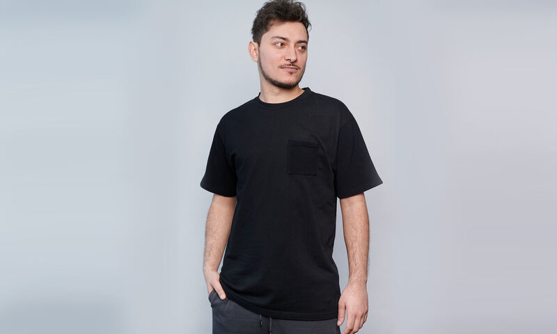 T-SHIRT COMMENCAL ESSENTIAL POCKET BLACK