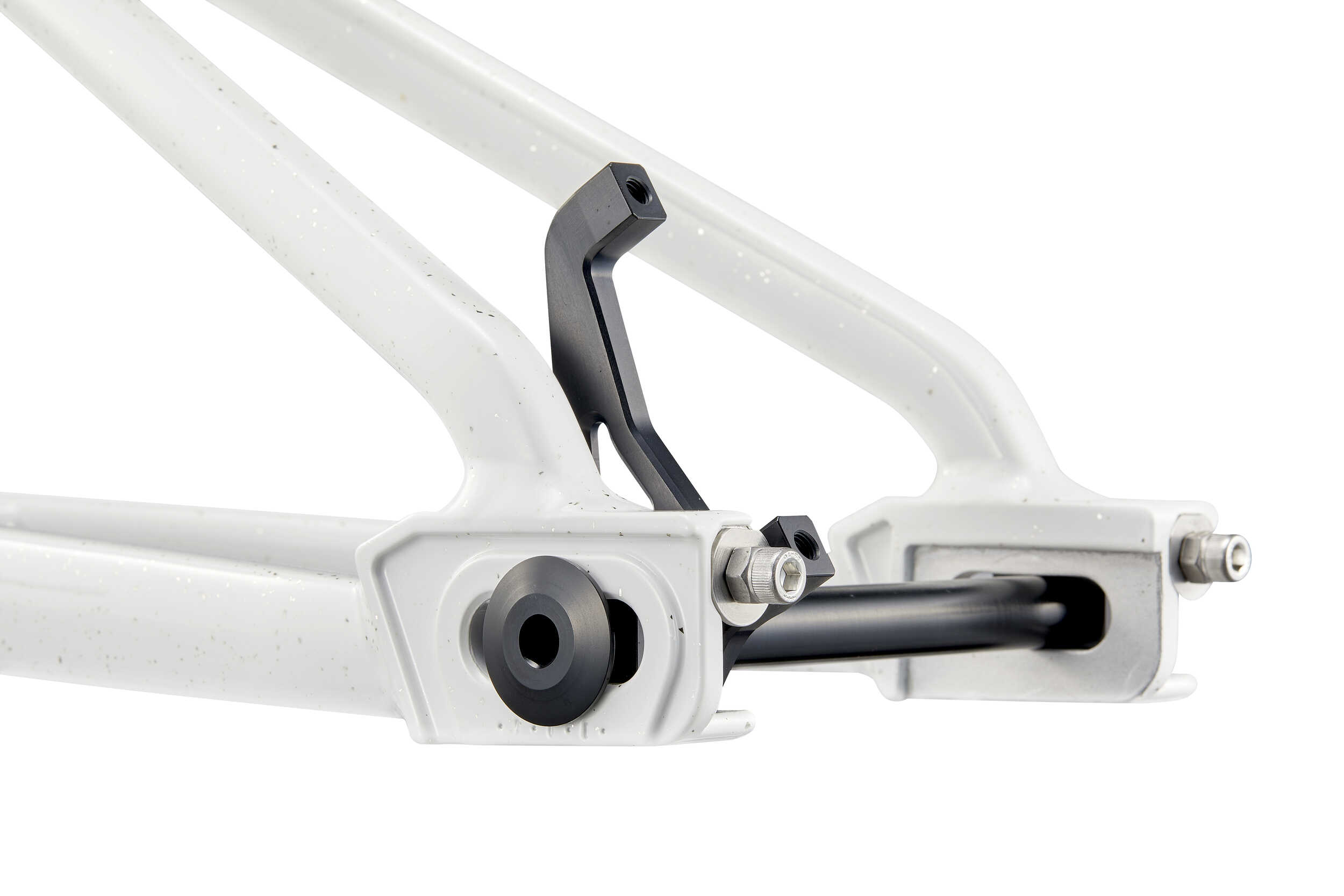 FRAME COMMENCAL BMX V1 GLITTERY WHITE image large number 1