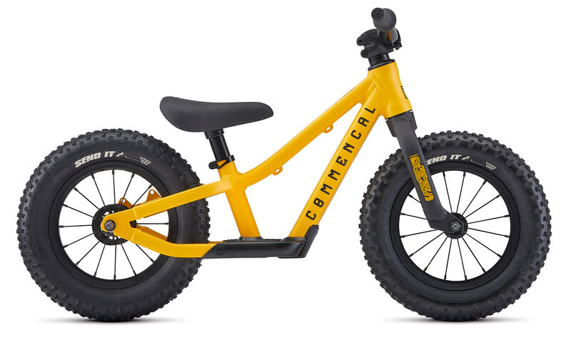 COMMENCAL RAMONES 12 PUSH BIKE OHLINS YELLOW + REAR BRAKE KIT