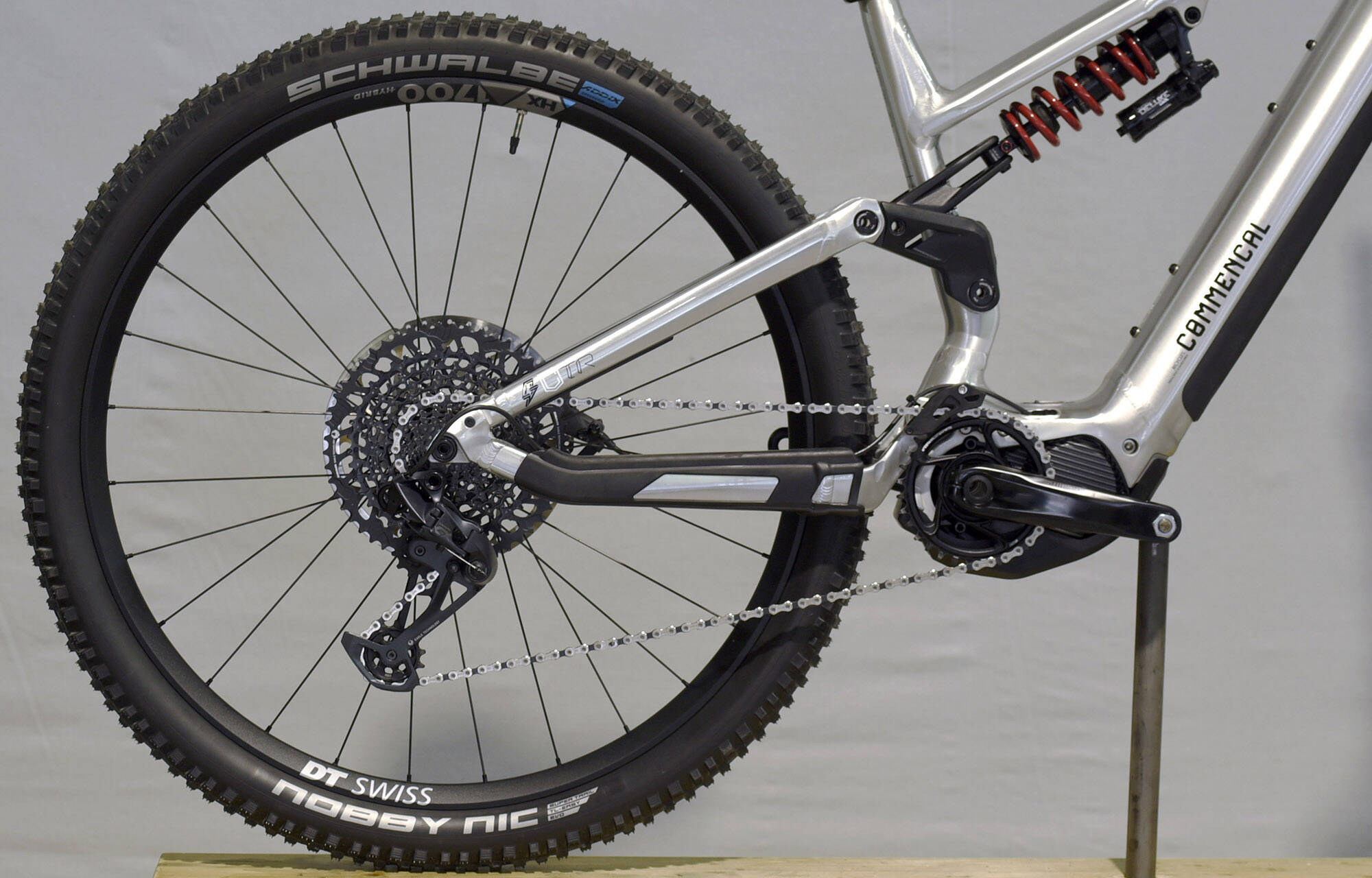 COMMENCAL META POWER TR SHIMANO RACE BRUSHED - L (22180303) 155 km image large number 0