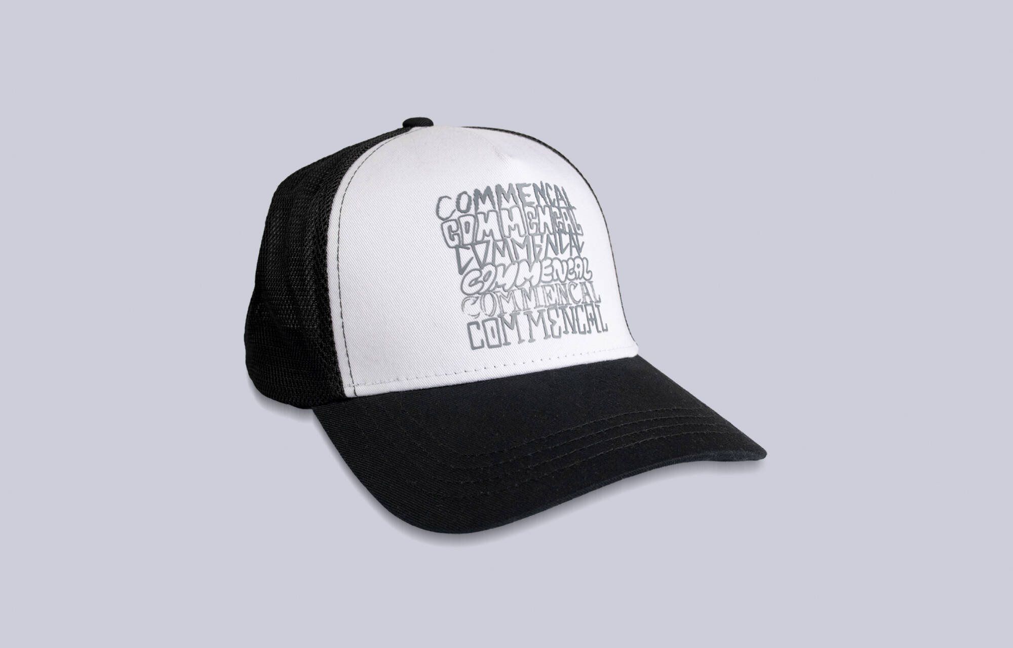 GORRA COMMENCAL TRUCKER LOGORAMA WHITE image cover number 0