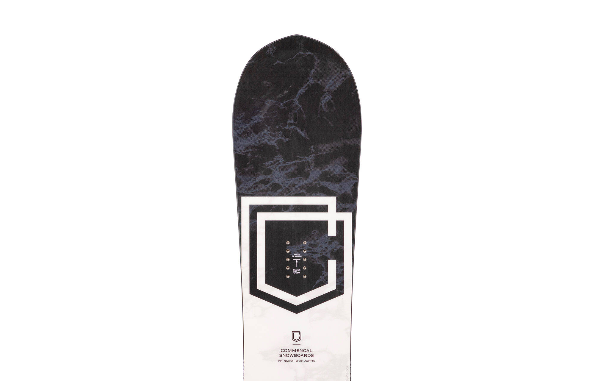 COMMENCAL CLASH BLACK & WHITE SNOWBOARD image large number 0