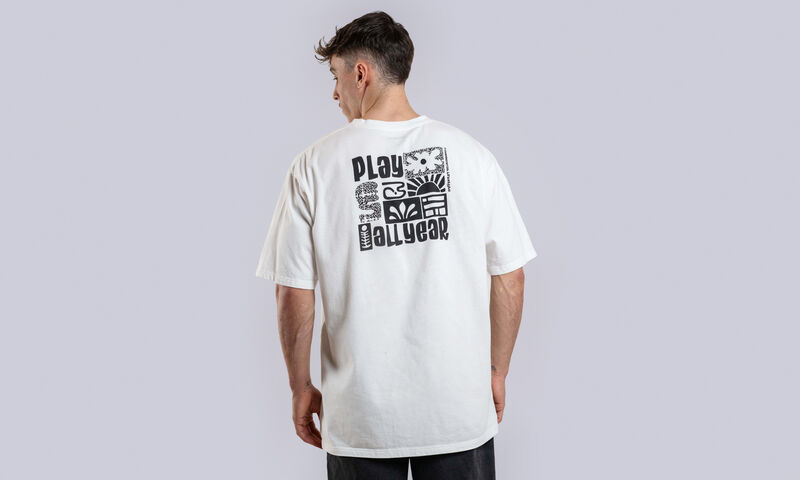 COMMENCAL LOOSE FIT PLAY T-SHIRT GREIGE