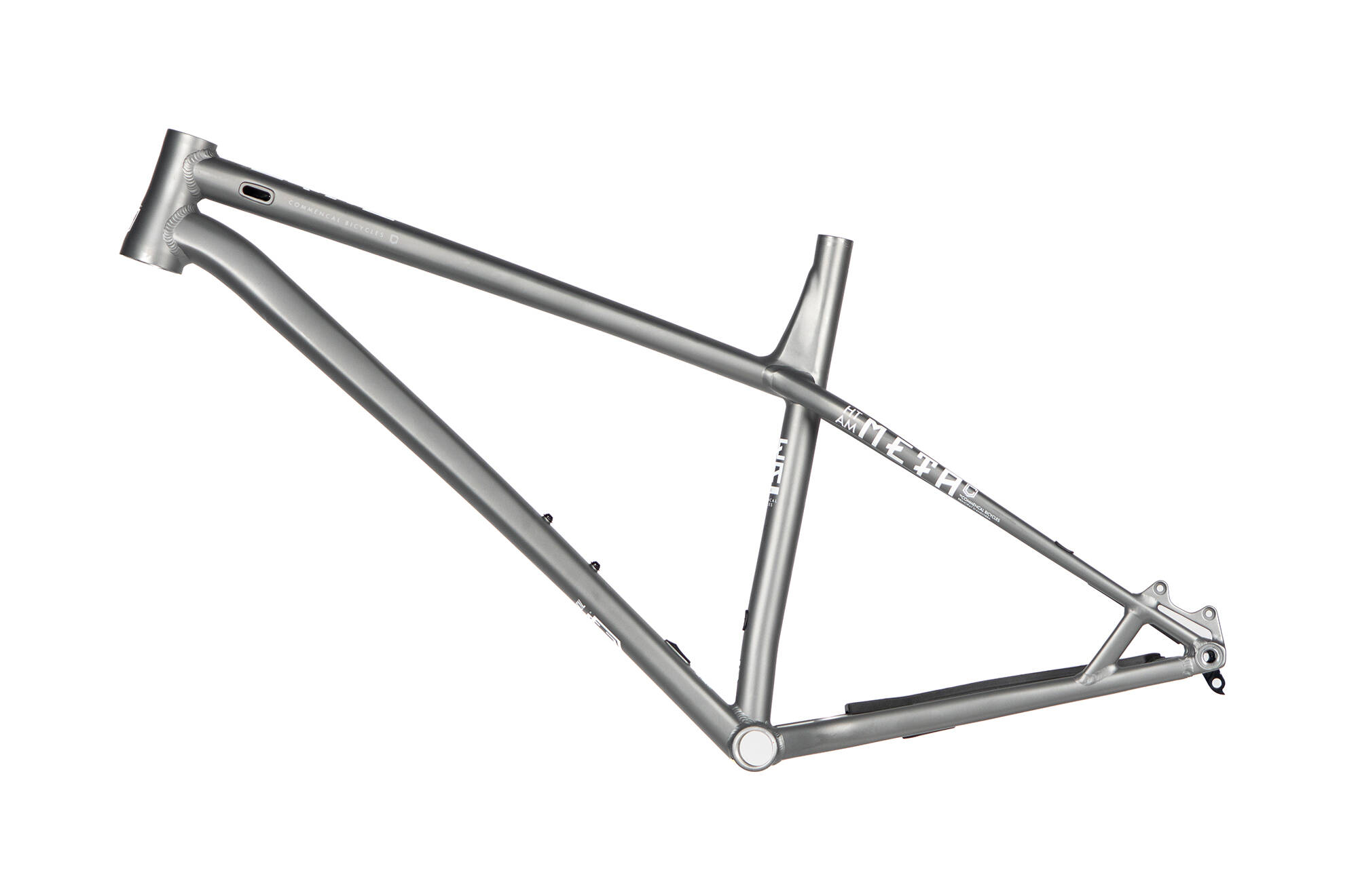 FRAME COMMENCAL META HT AM MATTE GRAPHITE - XL (21232104) image large number 2
