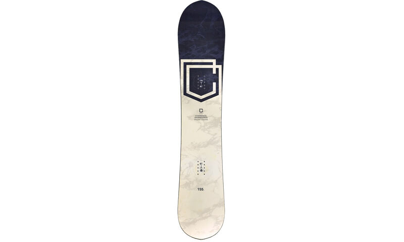 SNOWBOARD COMMENCAL CLASH BLACK & WHITE - 155 (21440002)