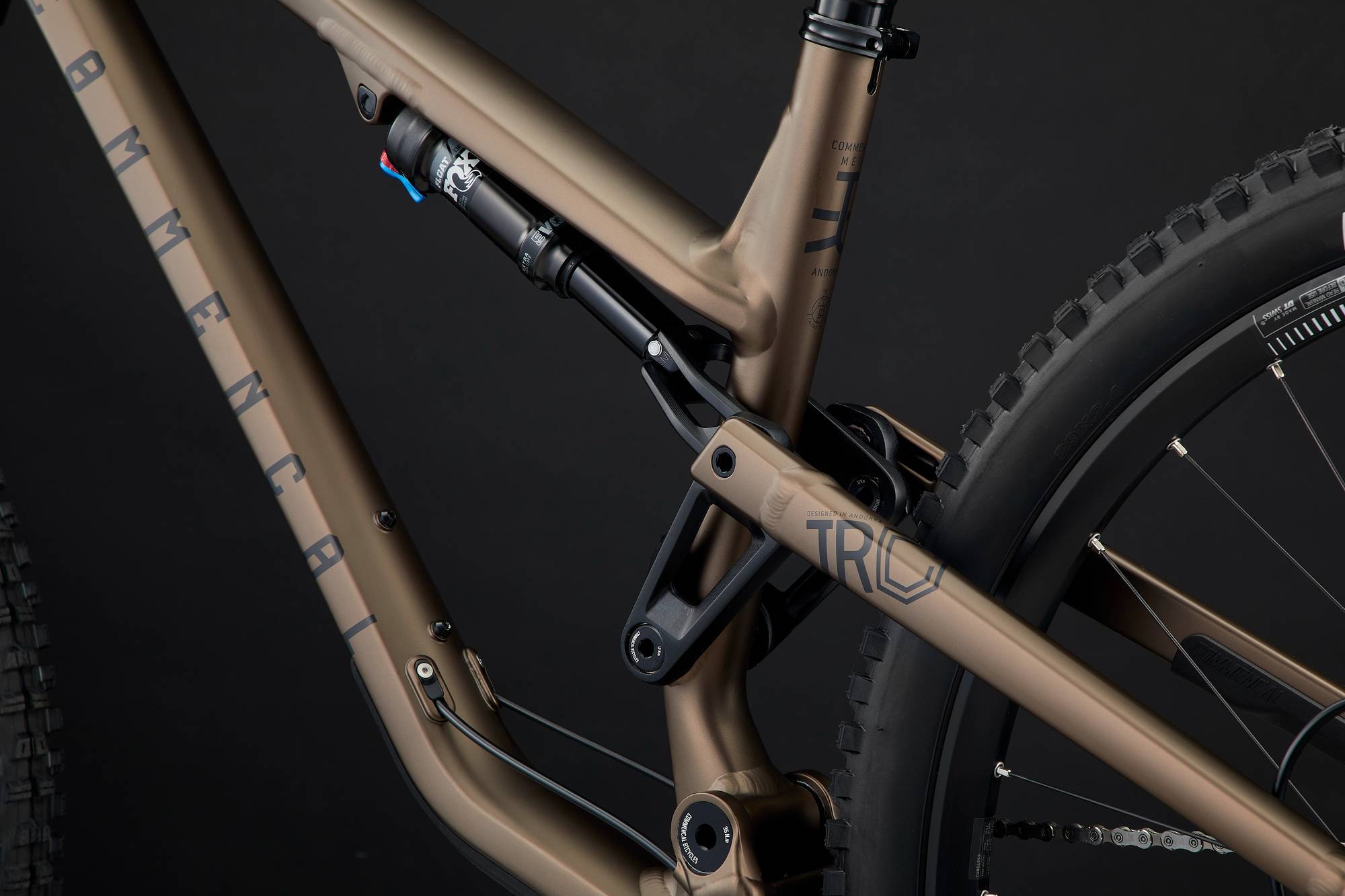 COMMENCAL META TR V4 ESSENTIAL FROZEN BROWN image large number 7