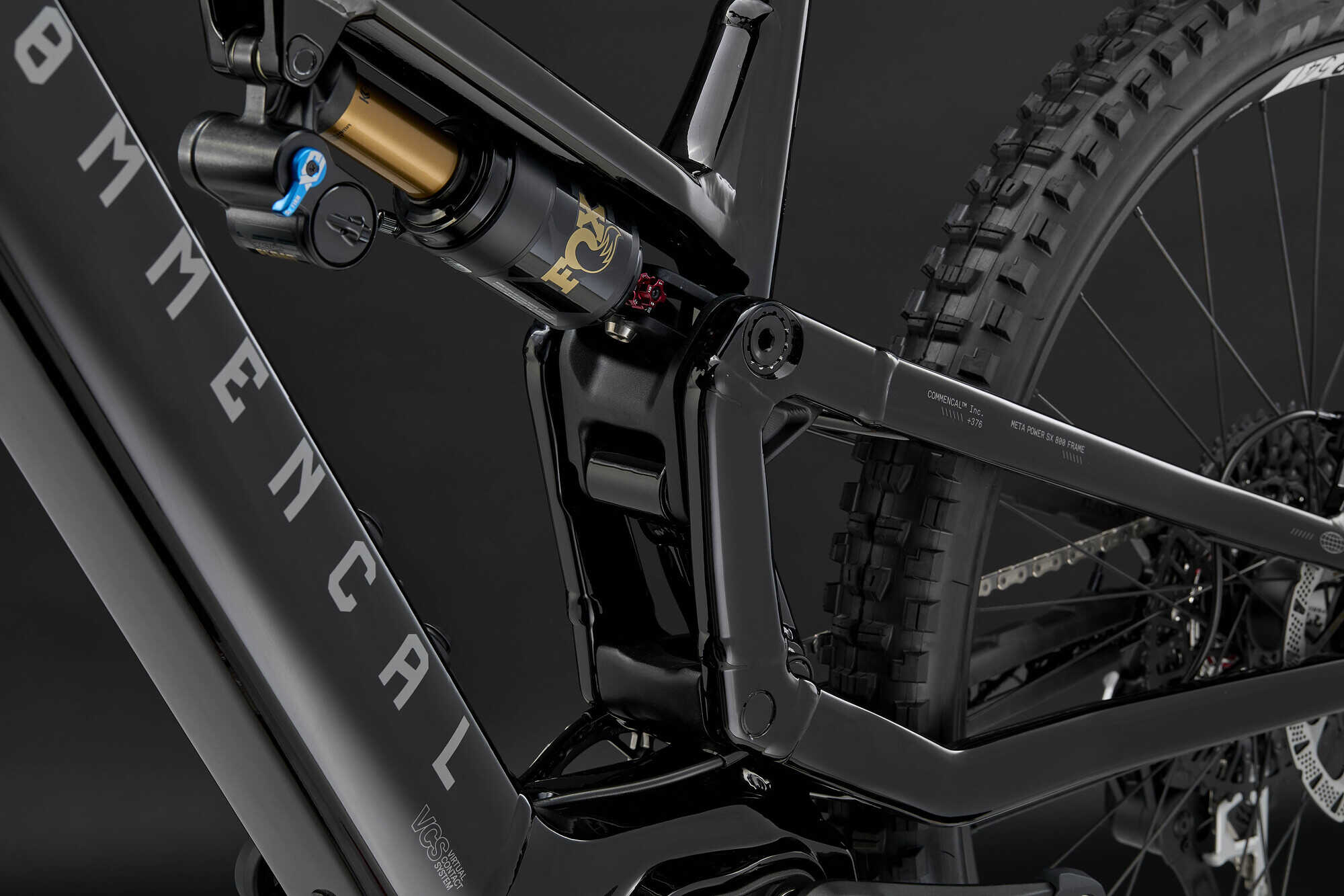 COMMENCAL META POWER SX 800 SIGNATURE PURE BLACK 2026 image large number 9
