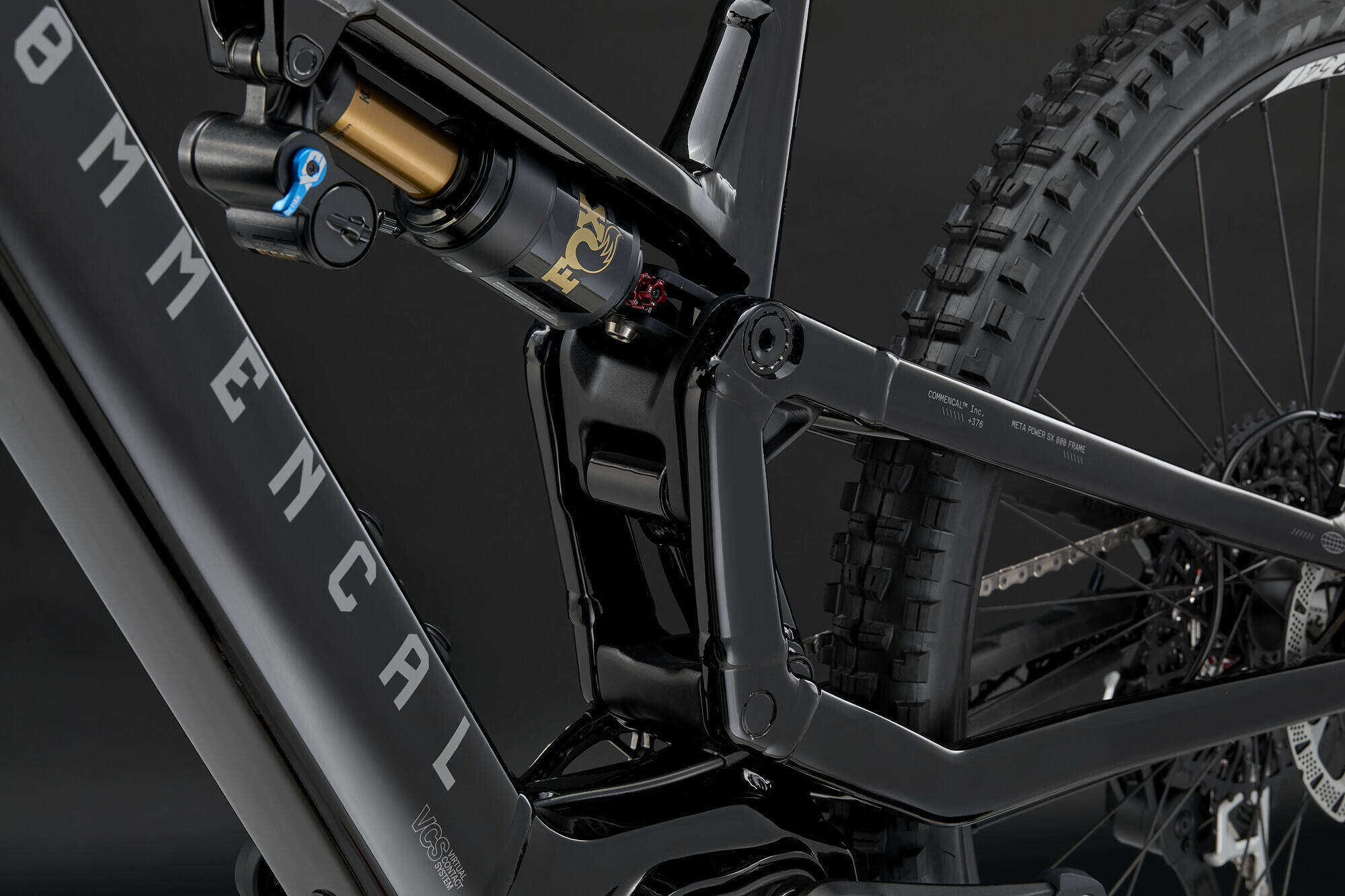 COMMENCAL META POWER SX 800 SIGNATURE PURE BLACK 2026 image large number 9